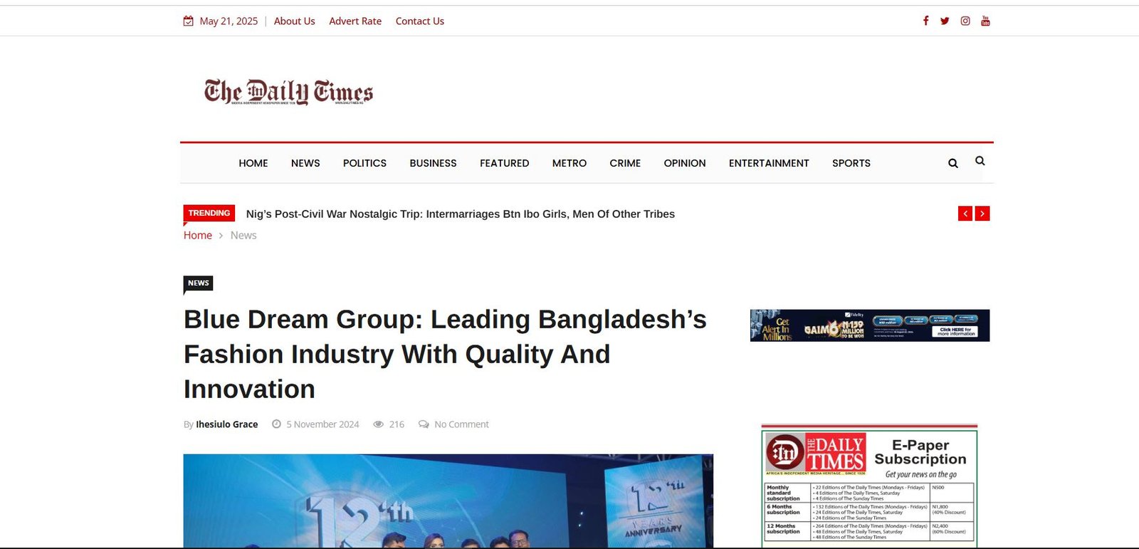 Media & News in Bangladesh
